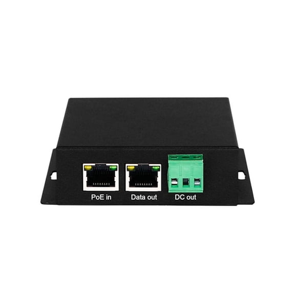 TOP! 90W Industrial Home Isolated PoE Gigabit Splitter High Power 12V/24V Output Support IEEE802/3AF/AT/BT