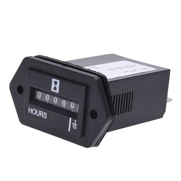 TOP! AC100-250V Generator Sealed Hour Meter Counter for Boats Automobiles ATV UTV Go Carts