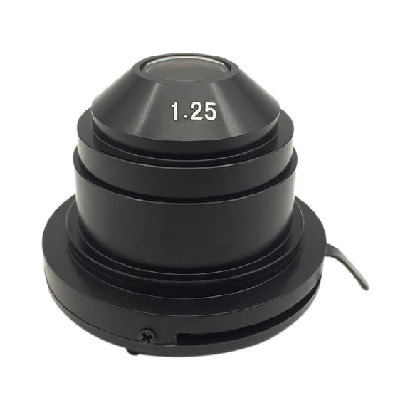 TOP! Abbe Condenser of Microscope (NA1.25) Optical Fittings with Variable Diaphragm for Converging Light in Bright Field