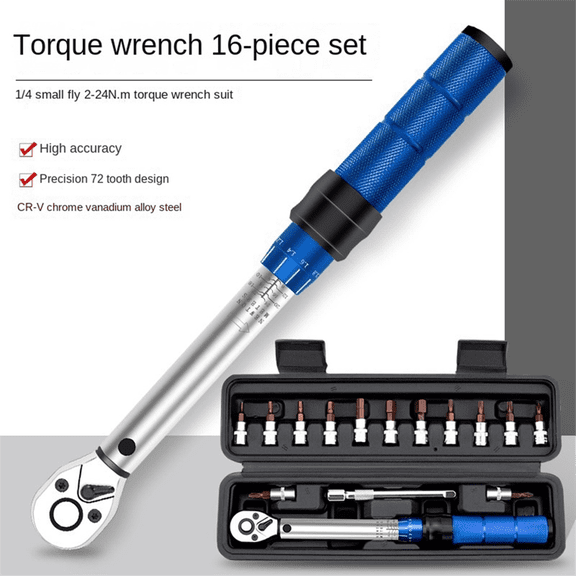 TOP! Adjustable Preset Torque Wrench Kg Hexagonal High Precision Road Car Maintenance