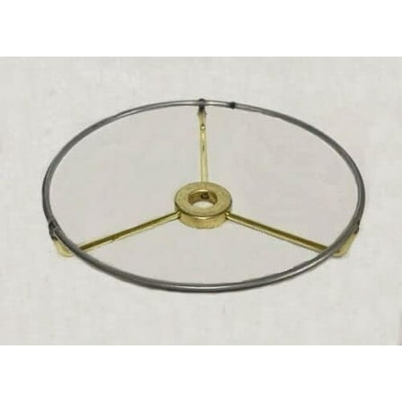 TOP BRASS-PLATED SPIDER TO MAKE LAMP SHADE