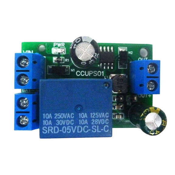 TOP! CCUPS01 UPS Emergency Cut-Off Board DC6V-60V Control Power-OFF Protection Automatic Switching Module Without Shell