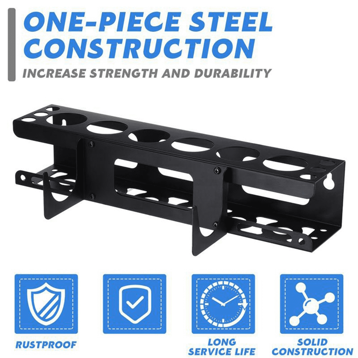 TOP! Caulking Tube Rack Grease Wall Mounted Sealant Organizer Storage ...