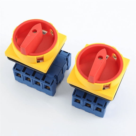 TOP! Changeover Switch LW30-25 Universal Rotational Cam Selector Latching Switches Conversion 440V 25A 3 Sections
