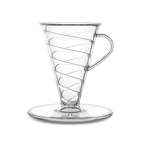 TOP! Conical 30 Single Coffee Dripper,1-2Cups Hand Brew Filter Cup V30 Funnel Drip Coffeeware Tools B
