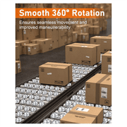 TOP! Conveyor Rollers, 1Inch Support Roller Bearings, 20 PCS Balls for Smooth 360-Degree Rotation , Pickup Truck Bed