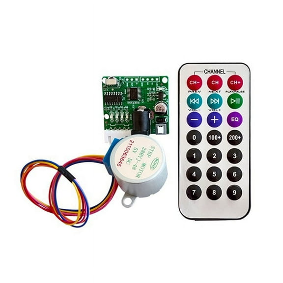 TOP! DC 5V ULN2003 DIY Stepper Motor Driver Board 28BYJ48 Infrared Remote Control