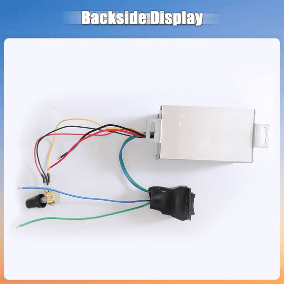 TOP! DC Motor Speed Controller,DC 12V 24V 36V 48V 60V Pulse Width Modulator Regulator with CW/CCW Switch