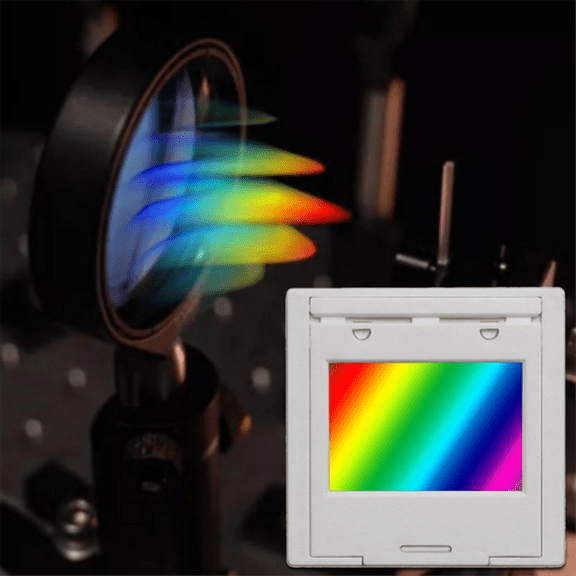 TOP! Diffraction Grating 300 Line 2mm Transmission Spectrophotometer Optical Teaching Experiment Plastic