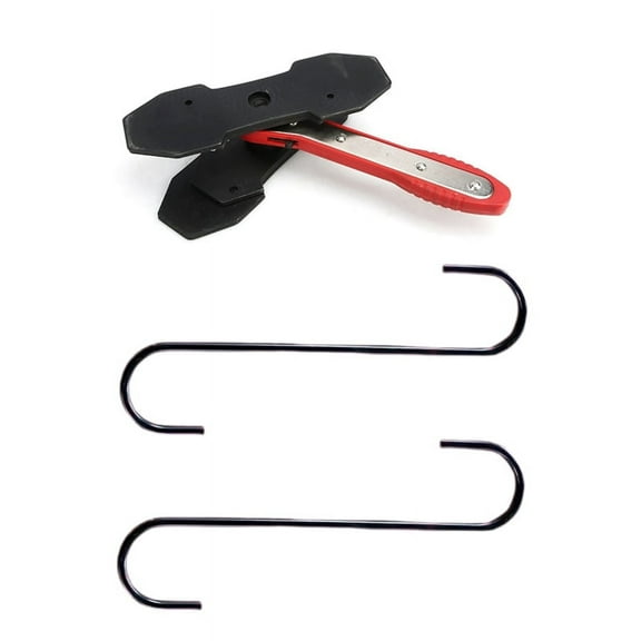 TOP! Disc Brake Piston Compressor Wrench Separator Cylinder Adjuster with 2 Black Hooks