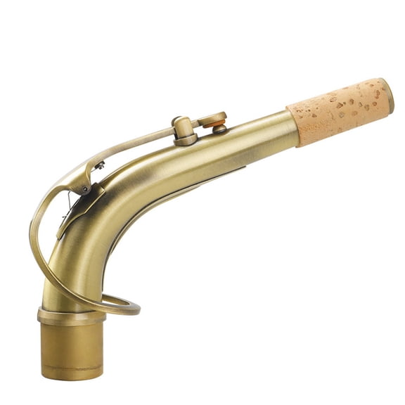 TOP! E Flat Alto Saxophone Bent Neck Brass Mouthpiece Pipe Antique Instrument Accessories Green