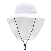TOP-EX Cooling Sun Hat, Wide Brim UPF 50+ UV Protection Hat with Neck Flap, White, l xl
