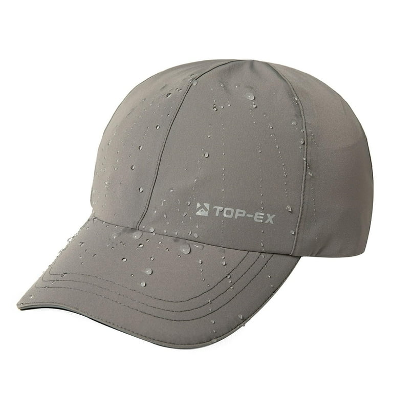 TOP-EX Oversized Men Running Waterproof Hydro Cooling Hat Baseball