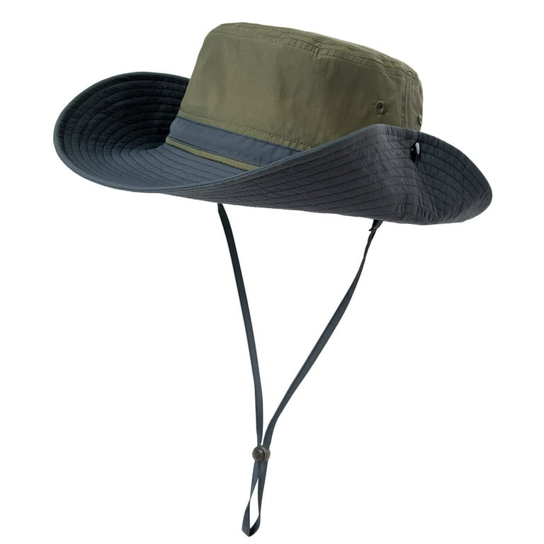 TOP-EX UPF 50 Wide Brim Sun Hats for Men Women Summer Safari Hat