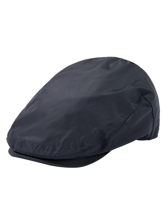 Waterproof Flat Cap Winter Newsboy Hat, Blue, XL/XXL