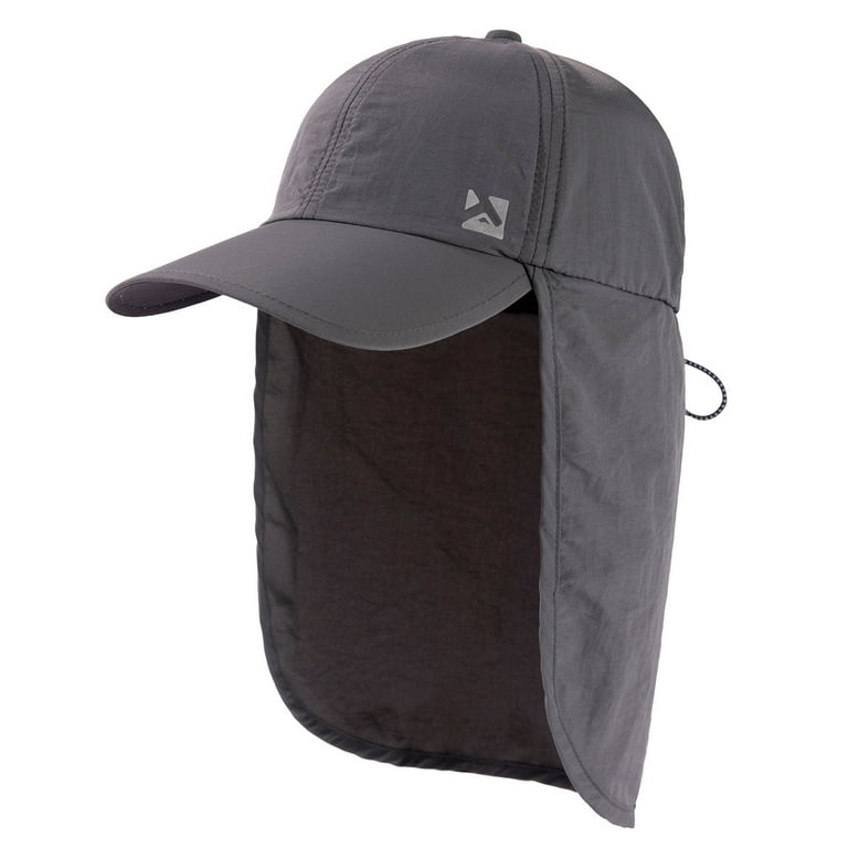 TOP-EX XL/XXL Waterproof Baseball Cap Men with Neck Flap UV