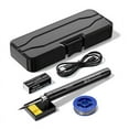 thumbnail image 1 of TOP! Electric Soldering Iron Set Mini Home DIY Manual Tools 3 Heating Settings for Welding Repair Black, 1 of 4