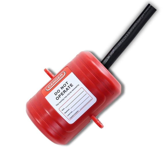 Electrical Plug Lock for Lockout Tagout - 220 Volt Power Cord Lockout Device,Extension y7780