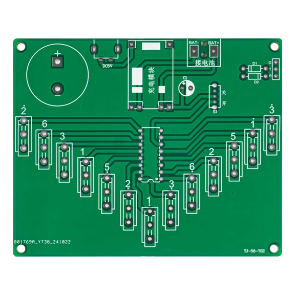 TOP! Electronic Kalimba DIY Kit Parts Pentatonic Scale Instruments Welding Exercises Interesting Circuit Board