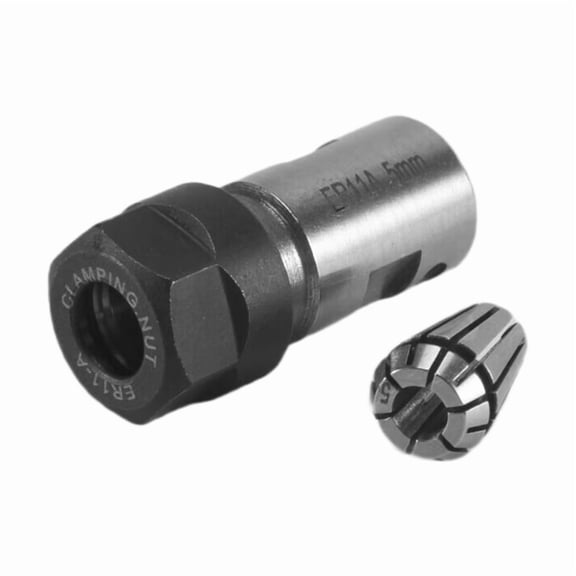TOP! Er11 5Mm Motor Shaft Collet Chuck Spindle Extension Rod Inner + Spring For Cnc Milling Machine