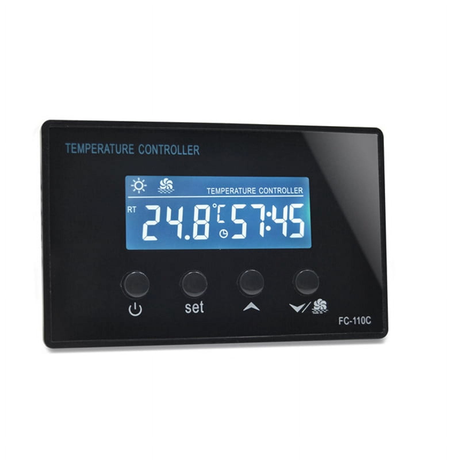 TOP! FC-110C 230V10A LCD Mini Sauna Room Foot Spa Digital Temperature Controller with Countdown Timer Regulator Thermostat