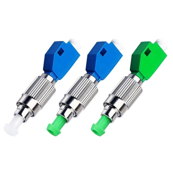 TOP! FC Male to LC Female Hybrid Converter Adapter Fiber Optical Power Meter Coupler Single Mode Connector