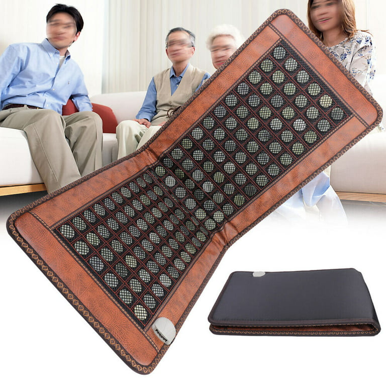 TOP Far Infrared Heating Pad Pain Relief Full Body Therapy Jade Mat 110V 