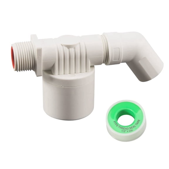 TOP! Floating Ball Valve Built-in Embedded Float Water Level Control for Solar Tank (1Inch Side)