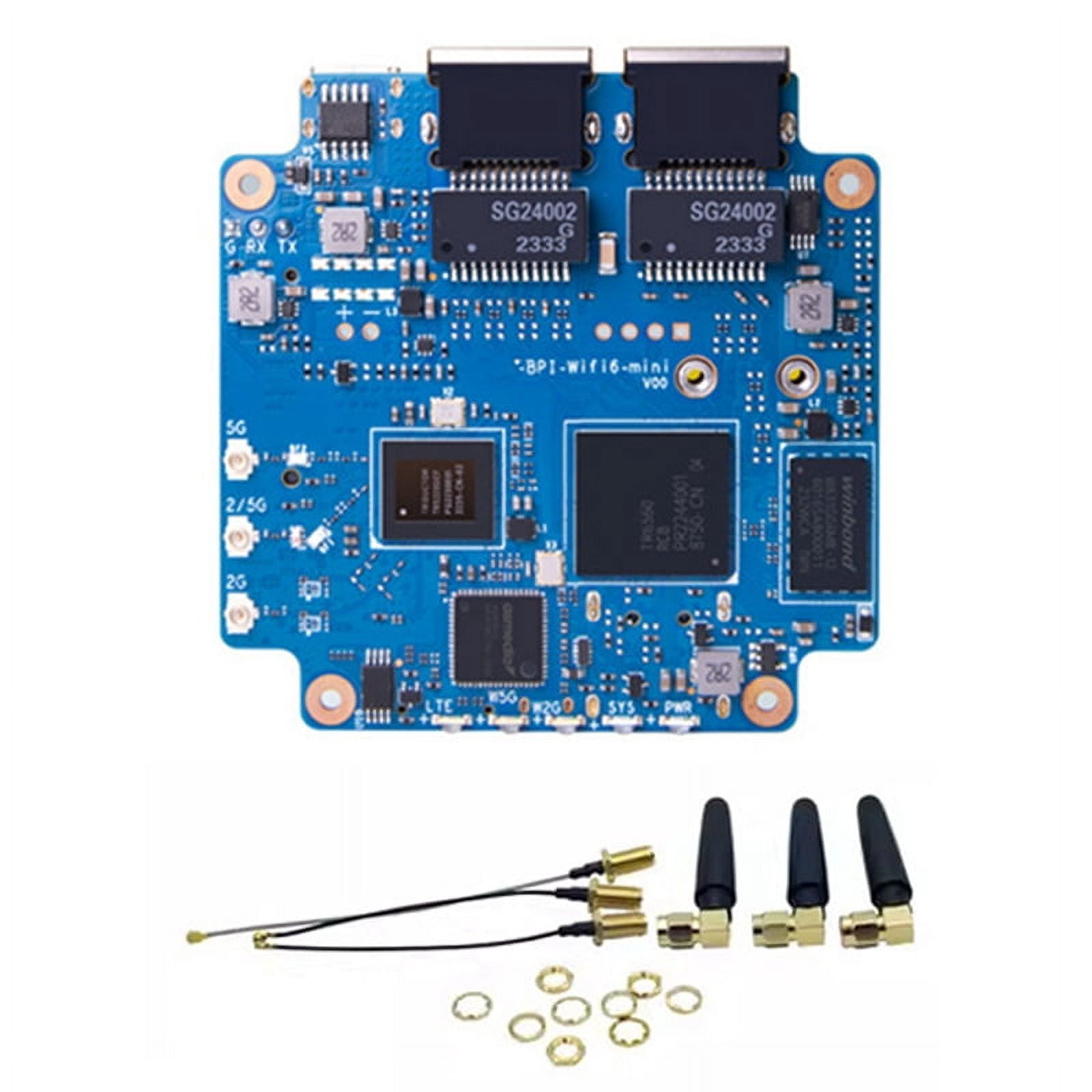 Open Source Router Hardware TOP! For Banana Pi -WIFI6 Mini Open Source Router TR6560+TR5220 Wifi ...