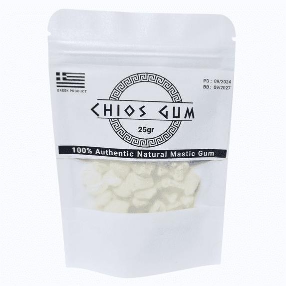 Chios Gum Premium Grade Mastic 25Gr (0.9oz) 100% Authentic Greek 30 Tears