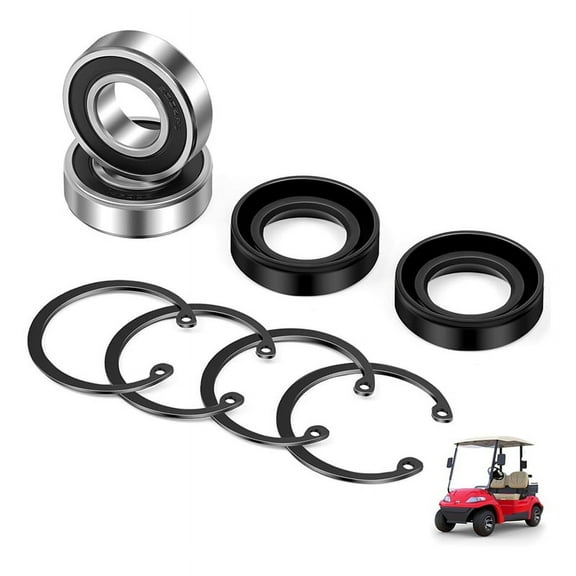 TOP! Golf Cart Rear Axle Bearing & Seal Kit for TXTRXV 1978-Up,Part Number 611931 15112G1 15112-G1 70181G01 70181-G01 6 20343