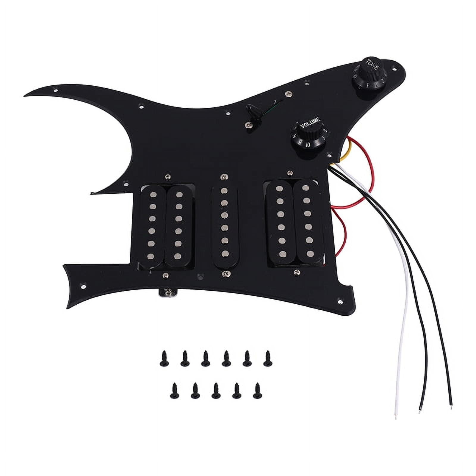 TOP! Guitar Pickup Wired Flat Pickguard Electric