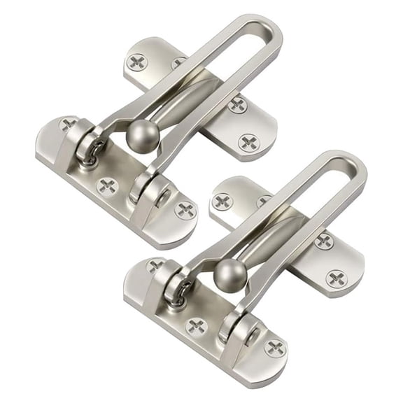TOP! Home Security Door Locks Children'S Room Buckle Thickened Solid Zinc Alloy Night Lock