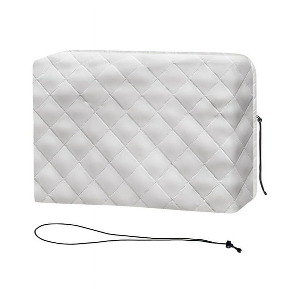 Indoor Air Conditioner Cover, White Window Unit Rust-Proof Adjustable Cover