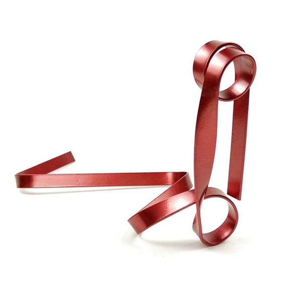 TOP! Iron Ribbon Floating Wine Bottle Holder,Retro Rack Holder Tabletop Display for Office Home Decor
