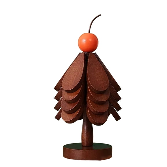 TOP! Kitchen Insulation Mat Christmas Tree Shaped Solid Wood Dining Table Anti Scalding Coasters Pot Home Decoration A