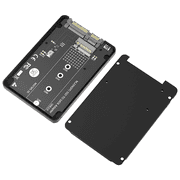 TOP! M.2 Adapter to 2.5 SATA Enclosure, B & M Key Based NGFF SSD Converter 3.0 Card Support 2230 2242 2260 2280
