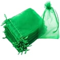 thumbnail image 1 of TOP-MAX 100PCS Fruit Netting Protection Bags with Drawstring Reusable Protector Bag for Fruit Vegetable Dark Green, 1 of 8