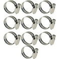 thumbnail image 1 of TOP-MAX 10PCS 304 Stainless Steel T-Bolt Clamps Heavy Duty T-Bolt Pipe Clamp, 1 of 7