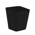 thumbnail image 1 of TOP-MAX 1PCS Plastic Hangable Storage Basket Mini Storage Cup Organizer Container for Kitchens Bathroom (Black), 1 of 8