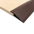 thumbnail image 1 of TOP-MAX 1m/3.28ft Self-adhesive PVC Door Threshold Transition Strip Door Threshold Transition Strip Brown, 1 of 8