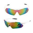 thumbnail image 1 of TOP-MAX 2pcs Safety Sunglasses for Men Women, Reading and Outdoor Polarized PC Frame Glasses, UV400 (Colorful White), 1 of 5