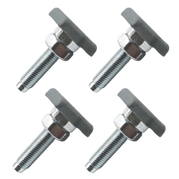 TOP-MAX 4 Pack AFC72755401 Leveling Leg Feet, Metal Washing Machine Leveling Screws, Heavy Duty Anti-Vibration Washer Feet fit for LG Washer, Reduce Noise