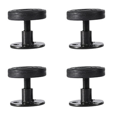 TOP-MAX 4PCS Self-Adhesive Bed Headboard Adjustable Bed Headboard Support Brackets (30-40mm/1.18-1.57in)
