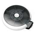 thumbnail image 1 of TOP-MAX 7-Day Circular Pill Organiser Case One Week Pill Box Weekly Medicine Box with Large Compartments Black, 1 of 8