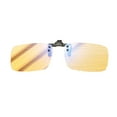 thumbnail image 1 of TOP-MAX Clip On Sunglasses, Polarized Lenses UV 400 Protection Glasses Clip, Fashion for Men and Women (1pcs, Yellow Lens), 1 of 6