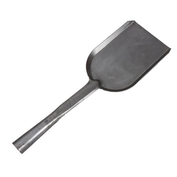 TOP-MAX Fireplace Ash Shovel Charcoal Shovel Heavy Metal Stove Coal Shovel for Coal Stoves Boilers Fireplaces