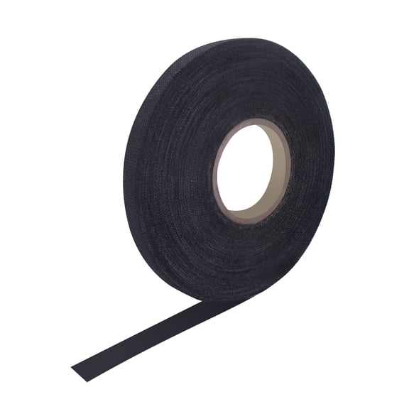 TOP-MAX Fleece Harness Tape Polyester Nonwoven Tape Multiple Sizes Black