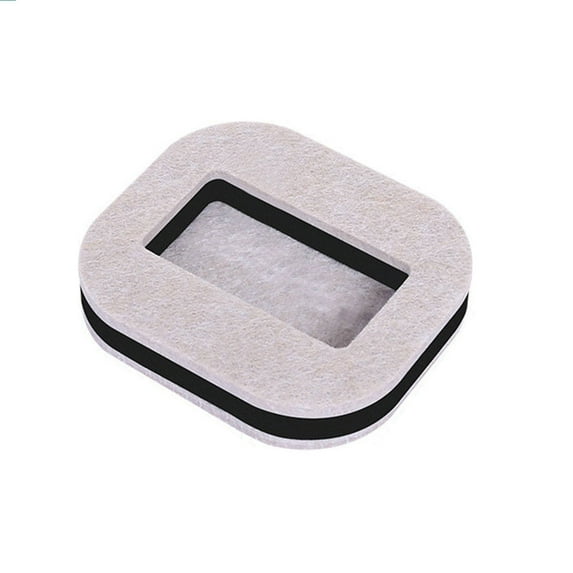 TOP-MAX Floor Furniture Protective Pad Felt Chair Slipping Protective Feet for Bed Hardwood Floor (Light Grey)