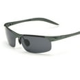 thumbnail image 1 of TOP-MAX Man Sports Sunglasses, Impact-Scratch-Resistant Glasses, One Size (1pcs, Gray Frame Gray Lens), 1 of 3